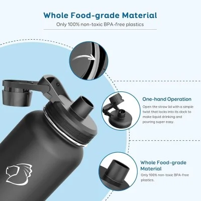 Buzio Universal Spout Lid - Black